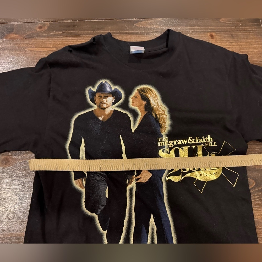 Tim McGraw & Faith Hill 07’ Concert T-Shirt - Picture 8 of 10